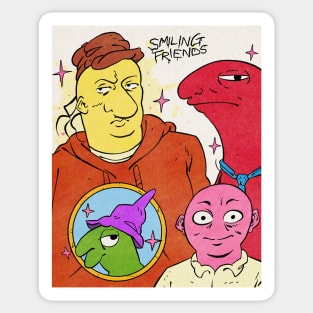 SMILING FRIENDS Sticker